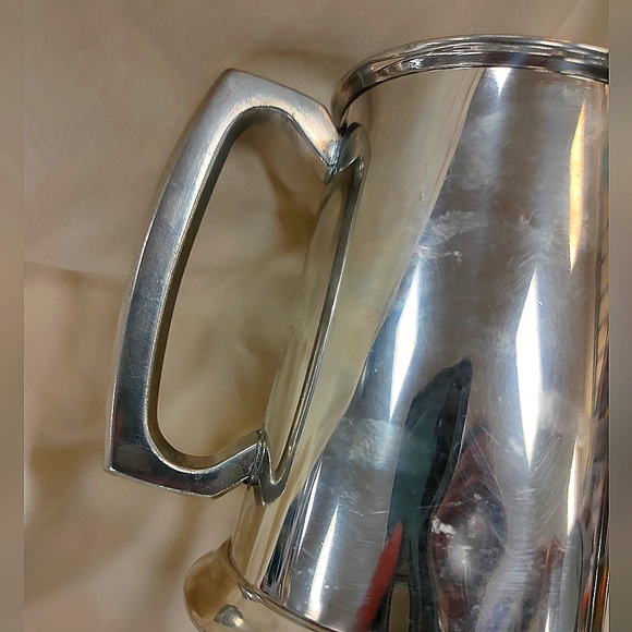 Vintage B.F.S Mug/Cup English Pewter See Through Bottom Tankard Made In England - Picture 3 of 5